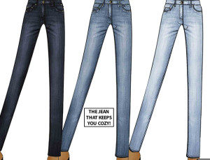 DG2 by Diane Gilman Thermalite Skinny Jeans