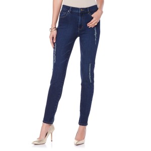 DG2 By Diane Gilman Distressed Skinny Jean