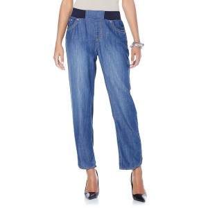 DG2 by Diane Gilman Angle Denim Soft Pant